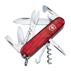 Acessório Canivete Victorinox Climber Translúcido Vermelho