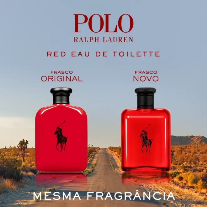 悠　Polo by Ralph Lauren 赤 Perfume Ralph Lauren Polo Red - Eau de Toilette Masculino -