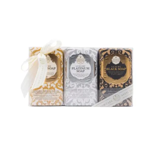 Kit Nesti Dante Sabonete Sets Luxury Gold - Platinum - Black