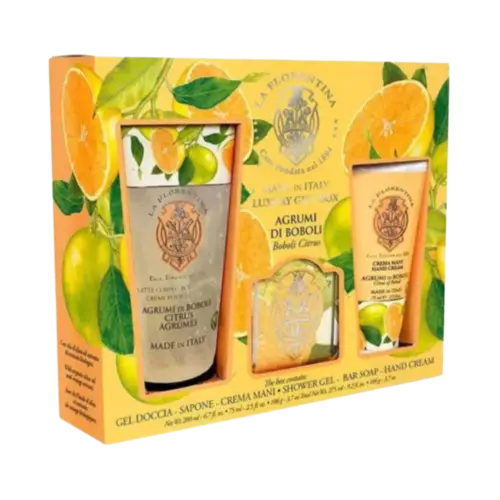 Kit La Florentina Boboli Citrus Made In Italy 3 Itens