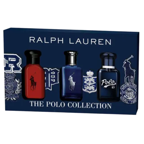 Kit Perfume Ralph Lauren 1 Polo Blue + 1 Polo 67 + 1 Polo Red - Eau de Toilette Masculino