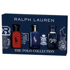 Kit Perfume Ralph Lauren 1 Polo Blue + 1 Polo 67 + 1 Polo Red - Eau de Toilette Masculino