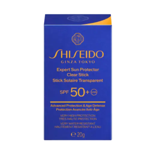 Protetor Solar Shiseido em Bastão Expert Sun Protector Clear Stick SPF 50+