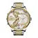 Relógio Diesel Masculino Cronógrafo Fundo Prata com Pulseira de Metal Prata e Dourada DZ7494