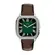 Relógio Fossil Masculino Analógico Crosb Prata Couro Marrom FS6150