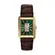 Relógio Fossil Masculino Analógico Fundo Verde Carraway com Pulseira Dourada ME3271