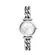 Relógio Fóssil Feminino Analógico Fundo Prata com Pulseira de Metal Prata ES5331