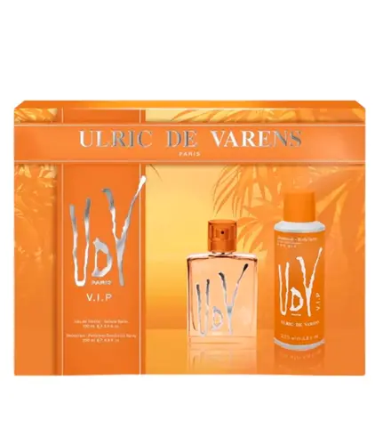 Kit Perfume Ulric de Varens UDV V.I.P 100ml + Desodorante 200ml - Masculino