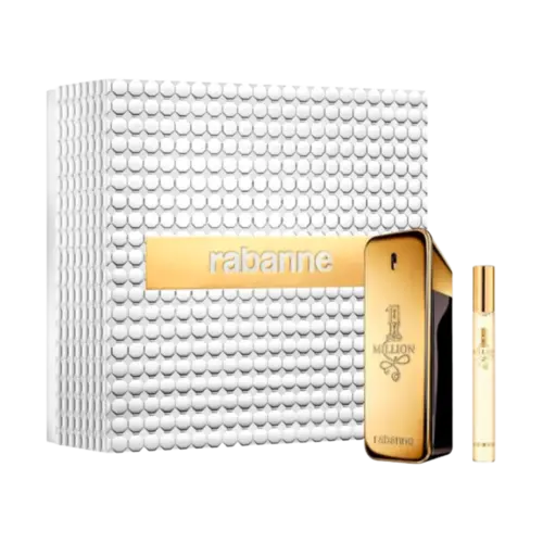 Kit Perfume Rabenne 1 Million Eau de Toilette 100ml + Travel Spray 10ml Masculino