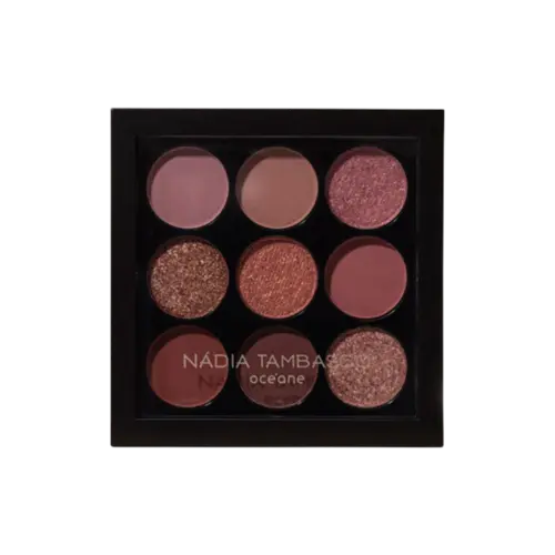 Paleta de Sombras Nádia Tambasco Océane TO GO Nude Eyeshadow Palette