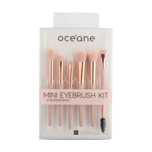 Mini Kit Océane com 6 Pincéis para Olhos