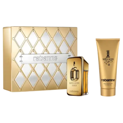 Kit Perfume Rabanne Million Gold Eau de Parfum Intense + 1 Shower Gel 100ml Masculino