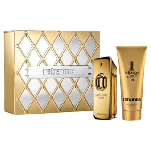 Kit Perfume Rabanne Million Gold Eau de Parfum Intense 100ml + 1 Shower Gel 100ml Masculino
