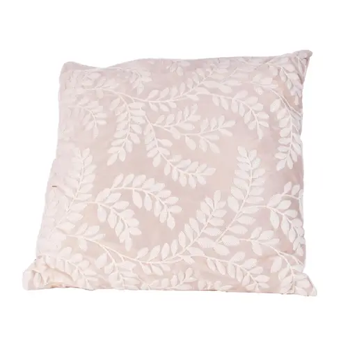 Almofada Estampada Folhas Rosa 427-14033