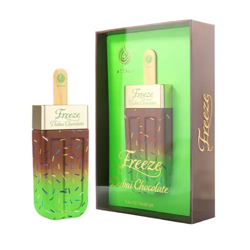 Perfume Assala Freeze Dubai Chocolate - Eau de Parfum Compartilhável