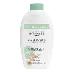 Gel de Banho Byphasse Plaisir Nature - Citron Vert e Gingembre