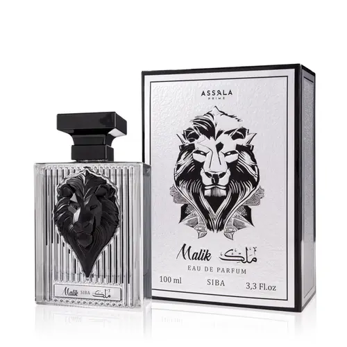 Perfume Assala Prime Malik Siba - Eau de Parfum Compartilhável