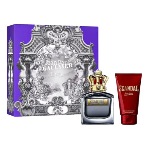 Kit Perfume Jean Paul Gaultier Scandal Pour Homme Eau de Toilette 100ml + Gel de Banho 75ml