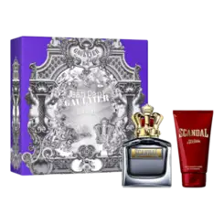 Kit Perfume Jean Paul Gaultier Scandal Pour Homme Eau de Toilette 100ml + Gel de Banho 75ml