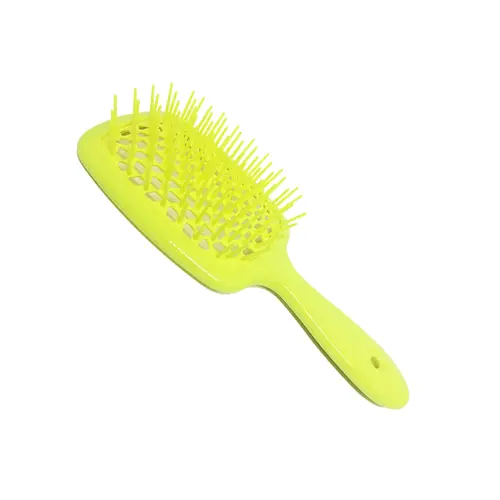 Mini Escova Janeke SuperBrush Neon Amarela