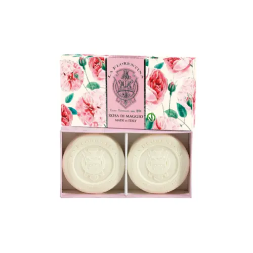 Kit Sabonete La Florentina Rosa di Maggio 115g