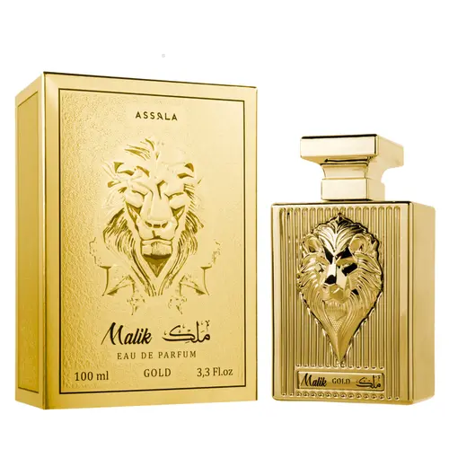 Perfume Assala Malik Gold - Eau de Parfum Compartilhável